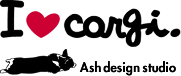 I love corgi  Ash design studio